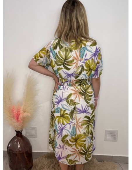 Robe Adèle verte