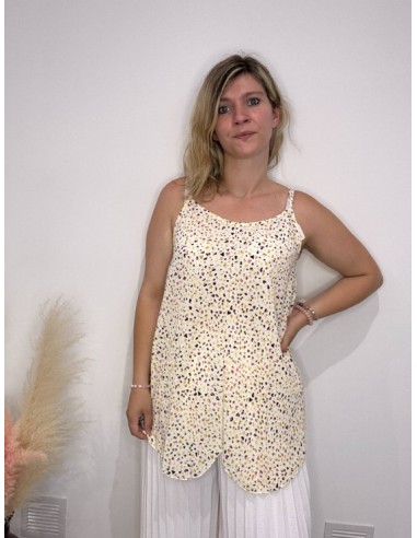 Top  Fanny jaune
