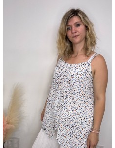 Top  Fanny bleu 2