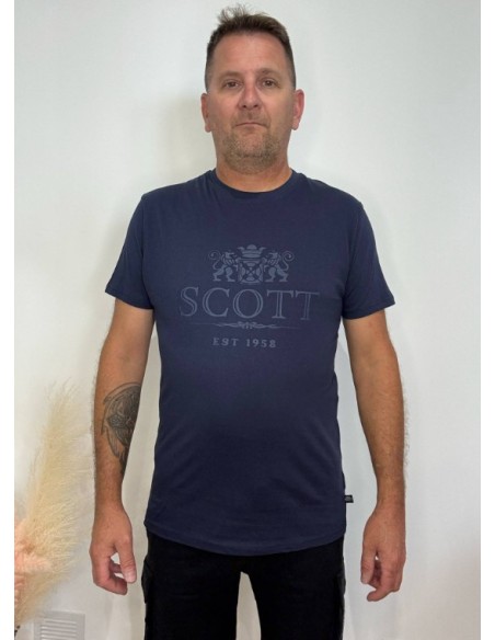 T-shirt Scott marine