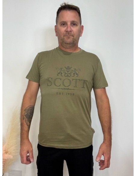 T-shirt Scott kaki