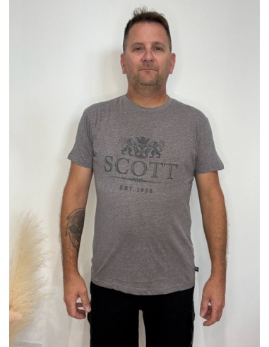 T-shirt Scott gris foncé