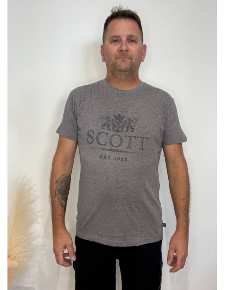 T-shirt Scott gris foncé