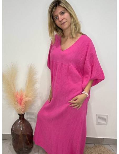 Robe Amel fuschia