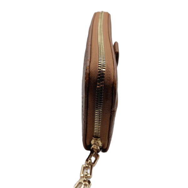 Porte feuille marron femme