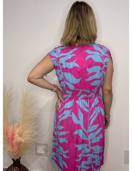 Robe Lydie rose (magique)