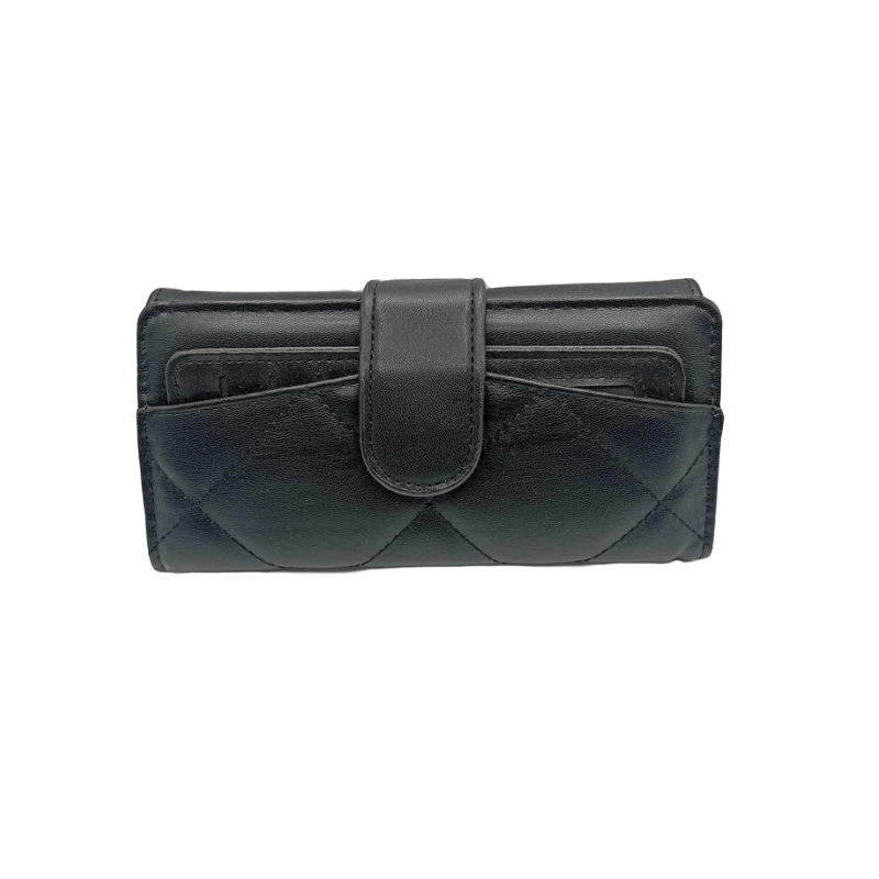 Porte feuille noir femme
