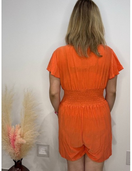 Combi short Johanna orange (magique)