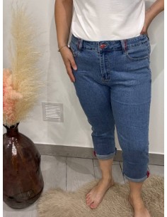 Pantacourt en jeans Magalie
