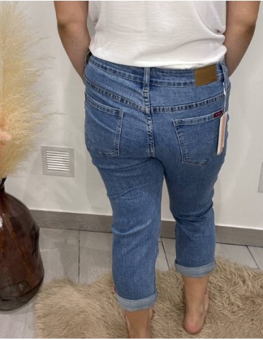 Pantacourt en jeans Magalie