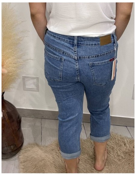 Pantacourt en jeans Magalie