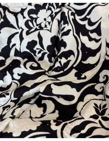 Robe Alix noire et blanche