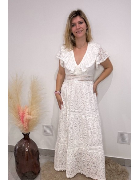 Robe Cléo blanche