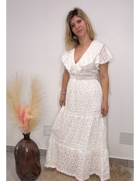 Robe Cléo blanche