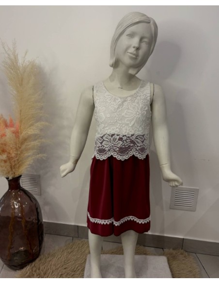 Robe bordeaux