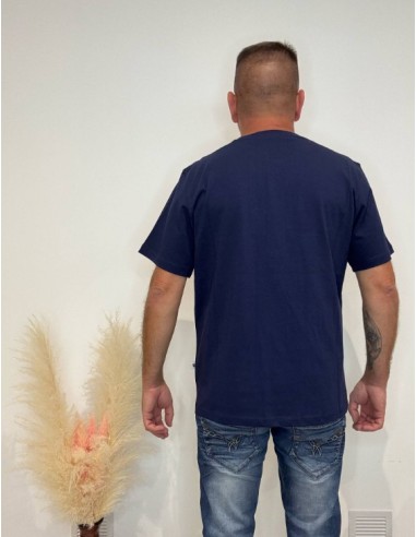 T-shirt homme marine