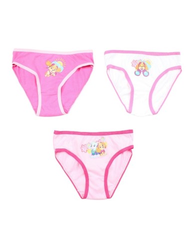 Lot de 3 culottes Paw Patrol rose