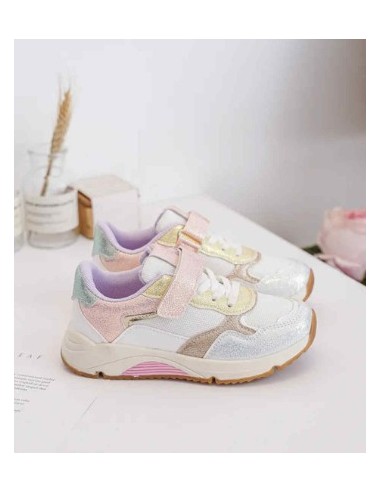Basket enfant tendance multi couleurs