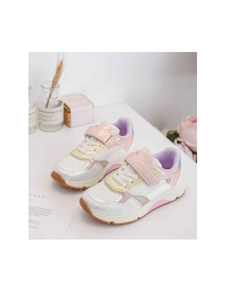 Basket enfant tendance multi couleurs
