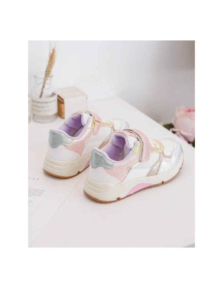 Basket enfant tendance multi couleurs