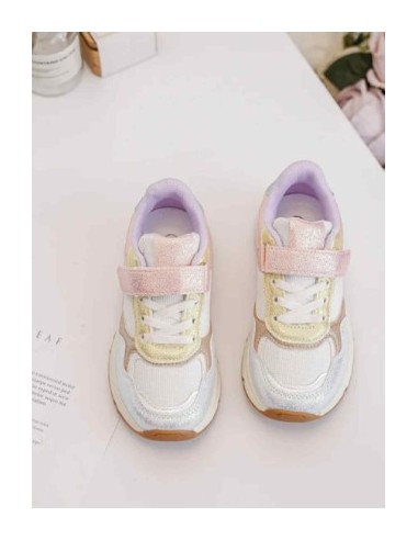 Basket enfant tendance multi couleurs