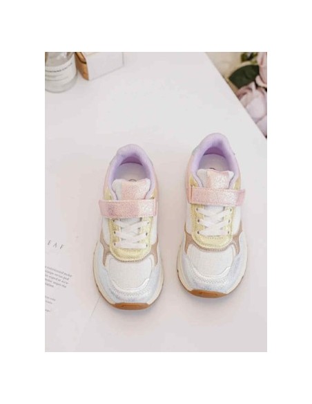 Basket enfant tendance multi couleurs