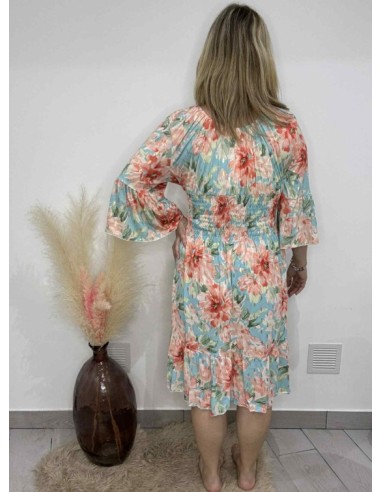 Robe magique Clothilde fleuries