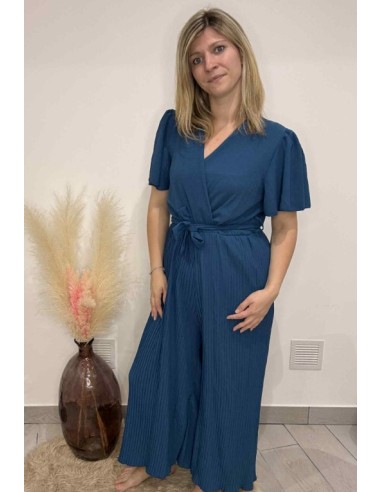 Combinaison femme plissée tendance