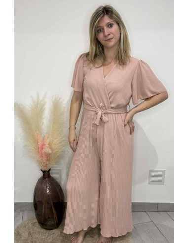 Combinaison femme plissée tendance