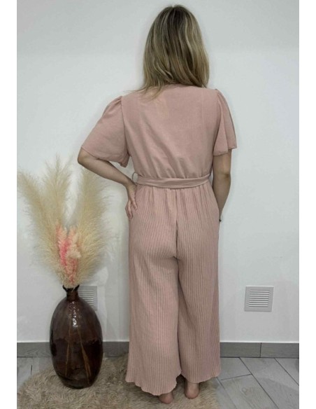 Combinaison femme plissée tendance