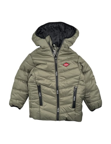 Doudoune Lee Cooper kaki enfant – garçon 4 à 14 ans