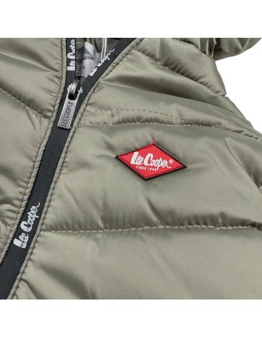 Doudoune Lee Cooper kaki enfant – garçon 4 à 14 ans