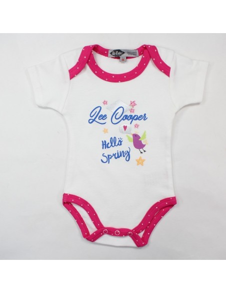 Ensemble bébé Lee Cooper rose