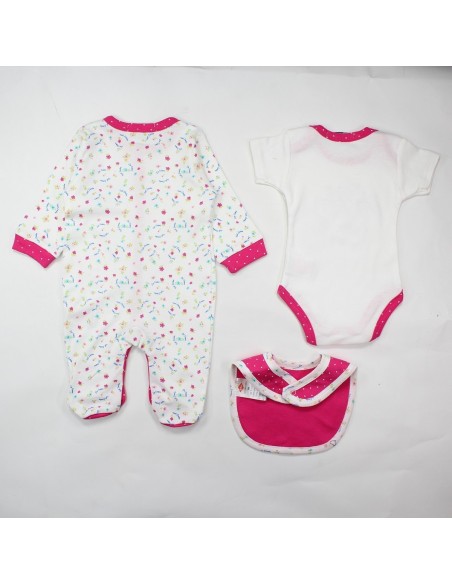 Ensemble bébé Lee Cooper rose