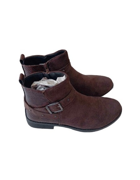 Bottine femme chocolat