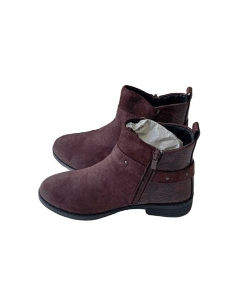 Bottine femme chocolat