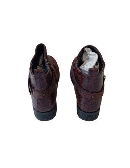 Bottine femme chocolat