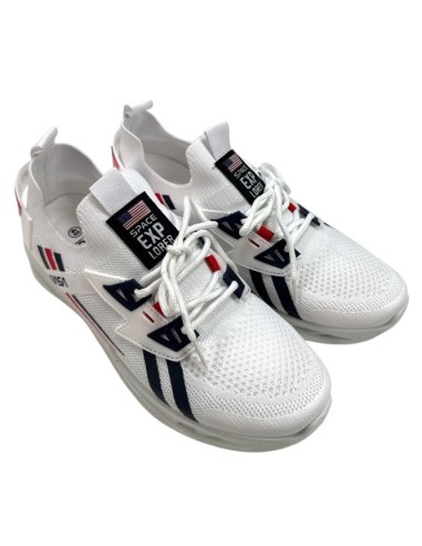 Basket homme Nasa blanche