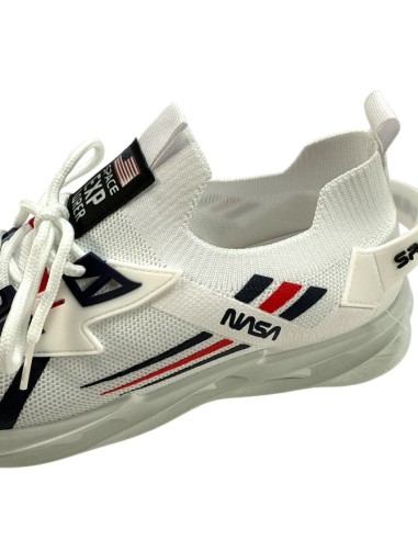 Basket homme Nasa blanche