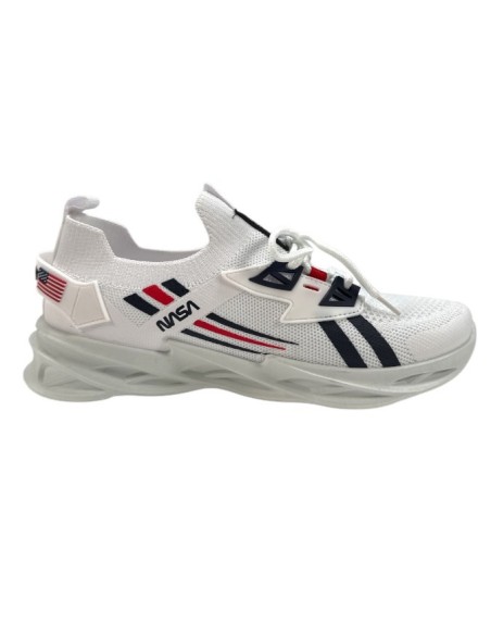 Basket homme Nasa blanche