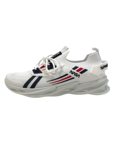 Basket homme Nasa blanche