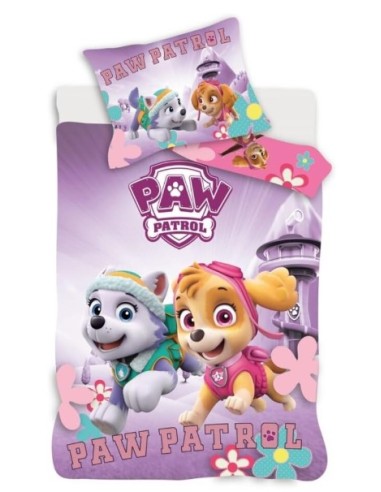 Parure de lit Paw Patrol 140x200 cm + 63x63 cm