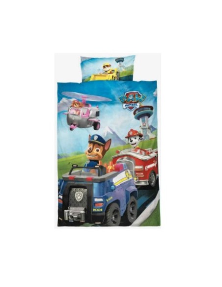 Parure de lit Paw Patrol 150x210cm + 50x60 cm