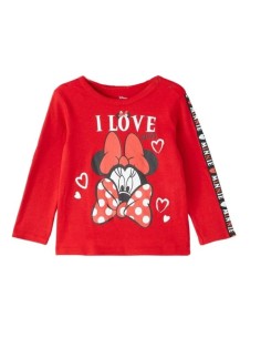 Ensemble salopette rouge Minnie 2