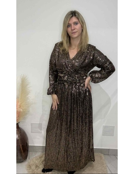 Robe de soirée longue femme tendance