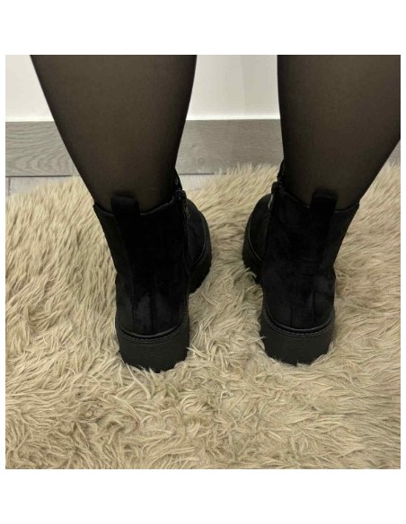Bottine noire femme tendance