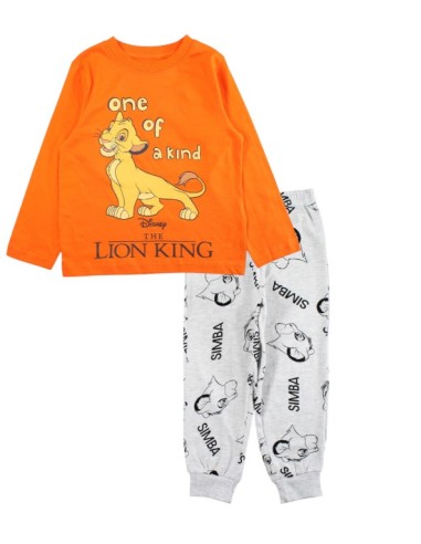 Pyjama Roi Lion orange