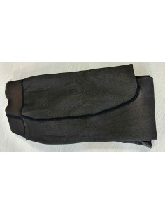 Collant polaire motif uni noir 2