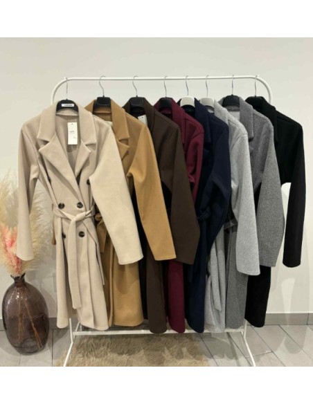 Manteau long femme tendance