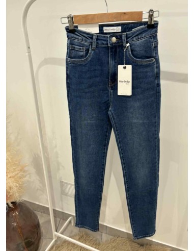 Jeans femme bleu coupe skinny
